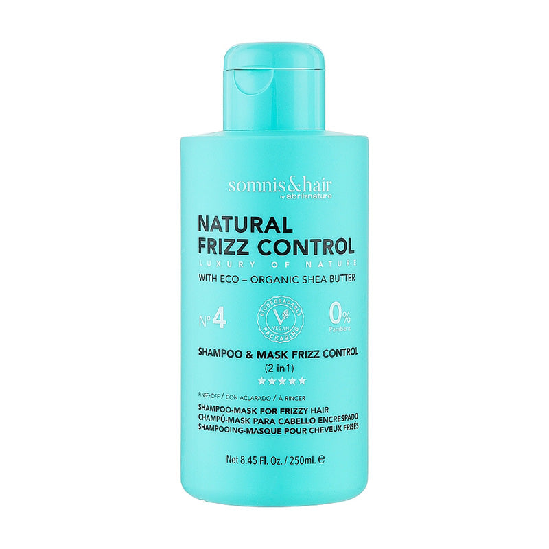 Somnis & Hair Natural Frizz Control Shampoo & Mask 2 in 1 - 250ml