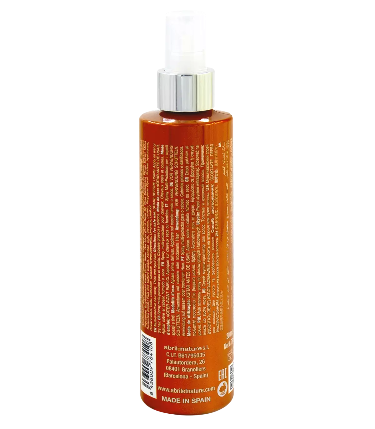 Nature-plex Sunscreen Spray 1 - Thick and Dyed Hair 200ml